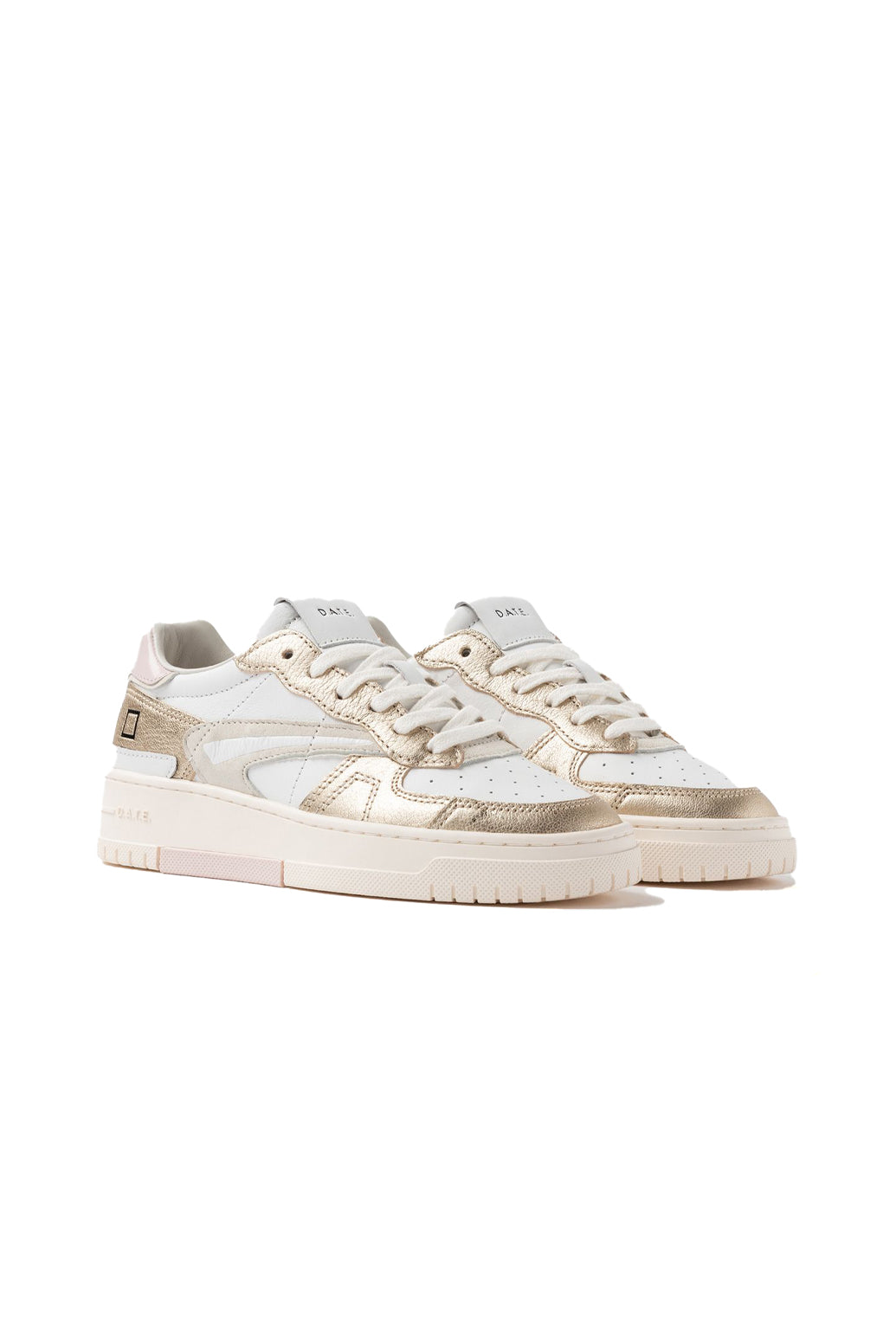  Date D.a.t.e. Sneakers Torneo Pure Laminates White Platinum Woman - 2