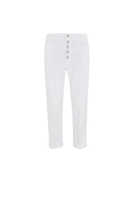 DONDUP Koons jeans con bottoni gioiello
