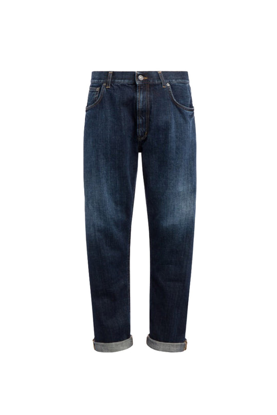 Dondup Jeans Ervin loose in denim fisso