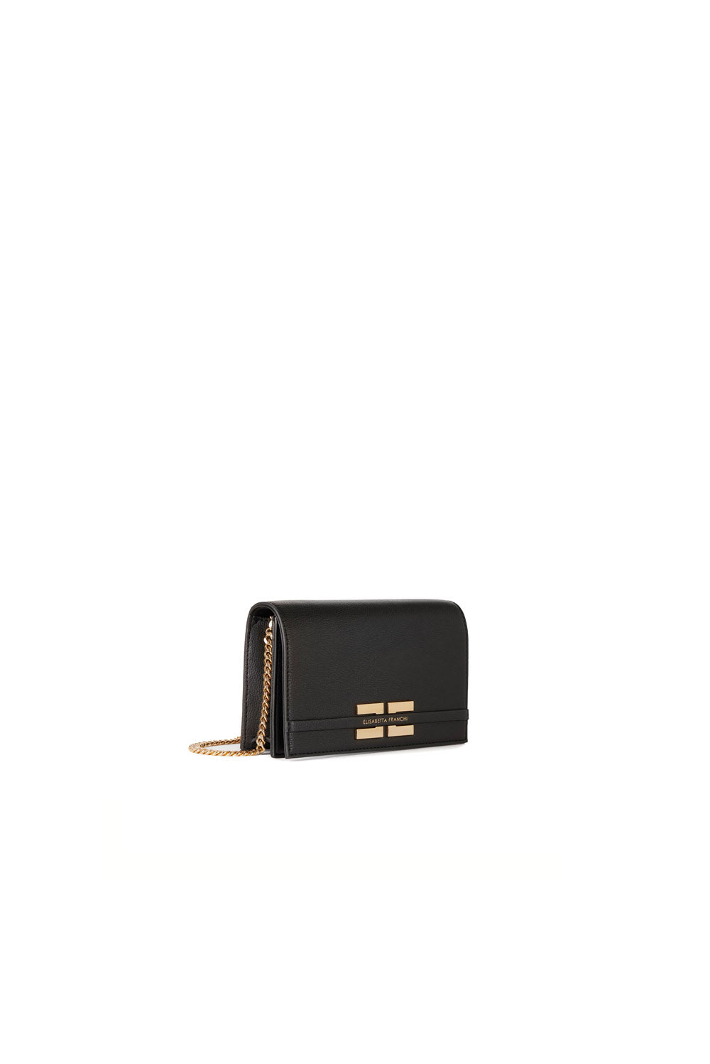  Elisabetta Franchi Borsa Effetto Pelle Nero Woman - 2