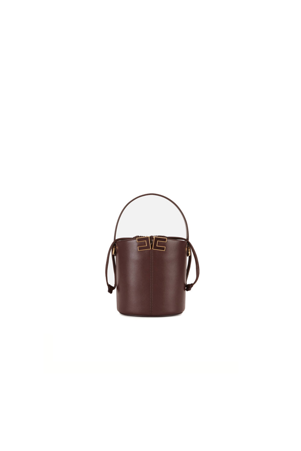  Elisabetta Franchi Borsa Secchiello Cacao Woman - 1