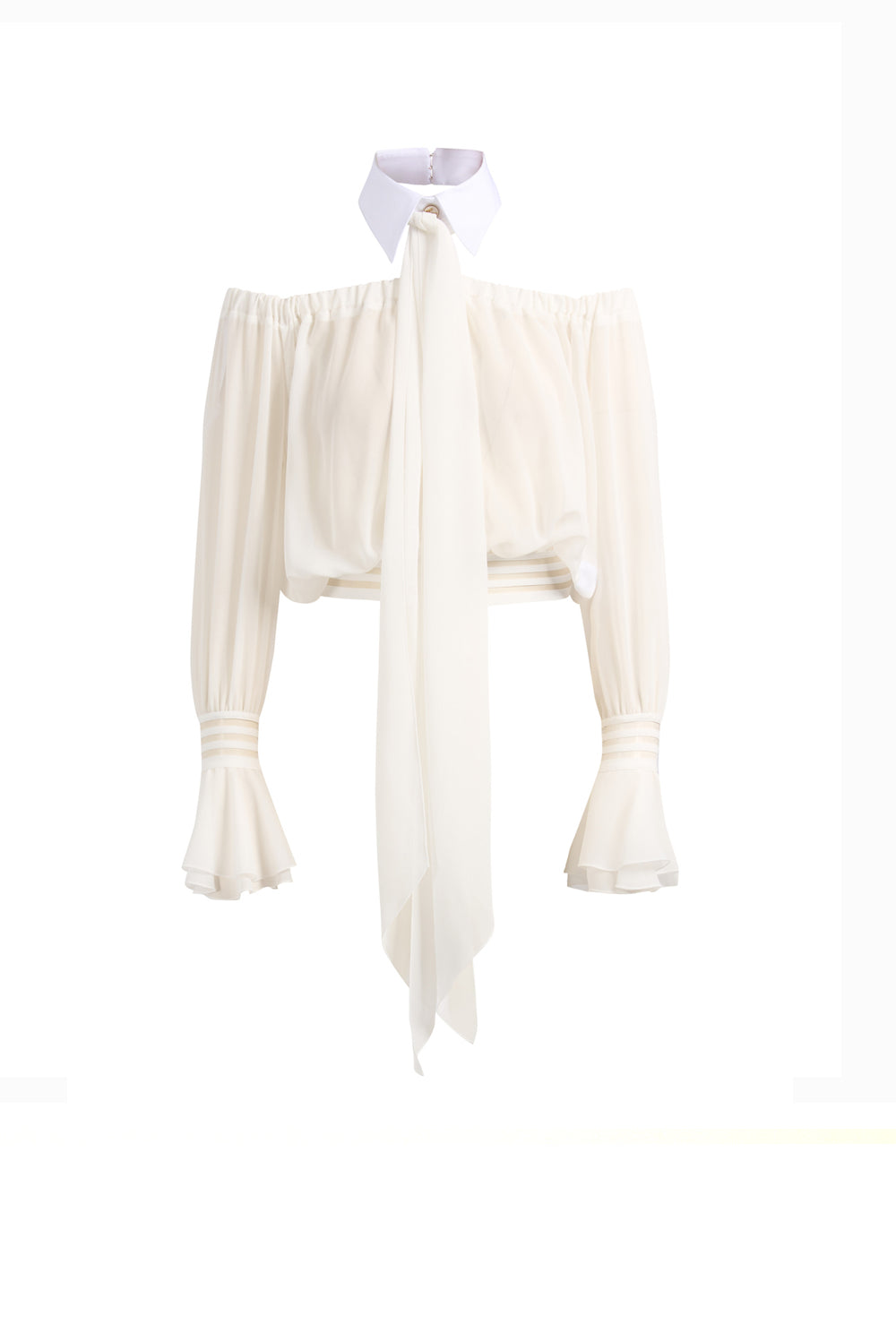  Elisabetta Franchi Blusa Avorio Woman - 1