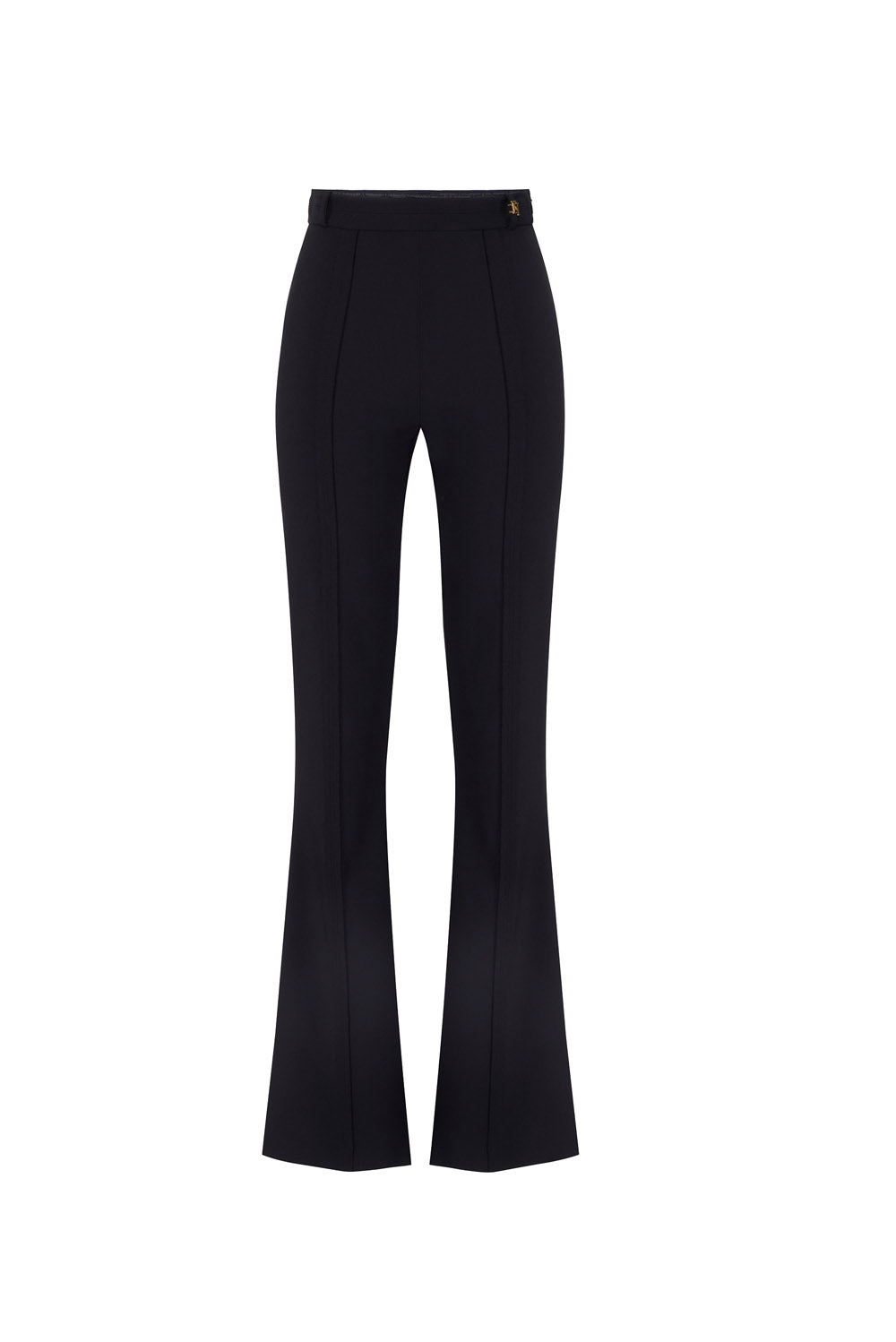  Elisabetta Franchi Pantaloni Essential Stretch Nero Woman - 1
