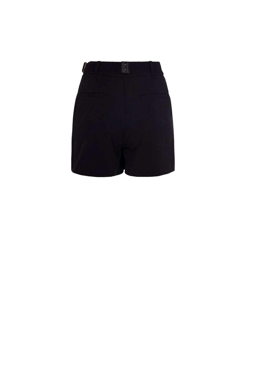  Elisabetta Franchi Shorts Con Cintura Nero Woman - 2