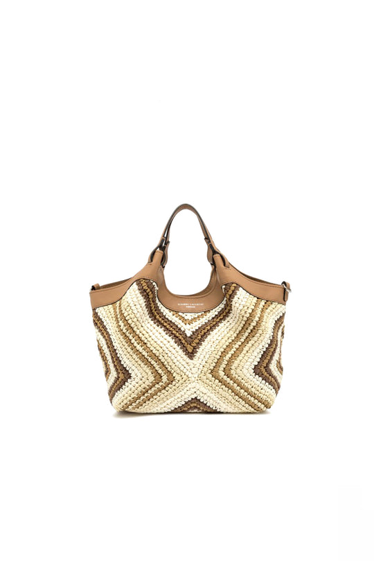 Gianni Chiarini Borsa Dua Rafia Medium