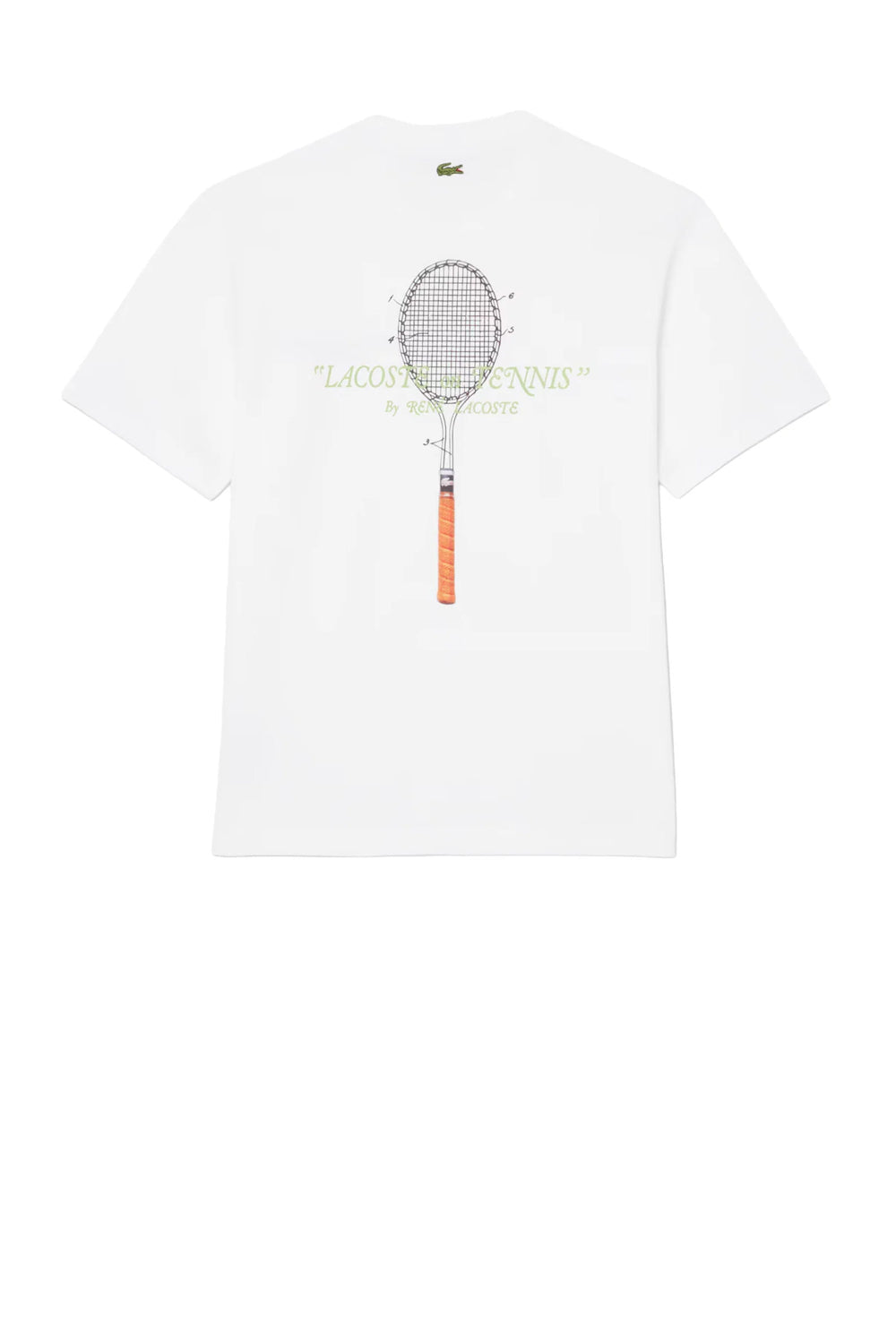  Lacoste T-shirt Cotone Ricamata Uomo - 2