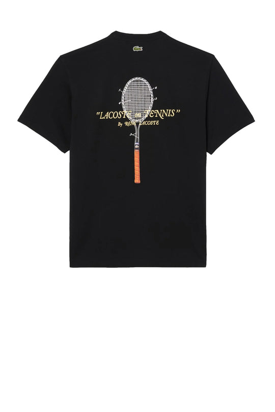 Lacoste T-Shirt Cotone Ricamata