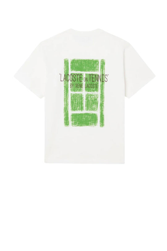 Lacoste T-Shirt Cotone Stampata