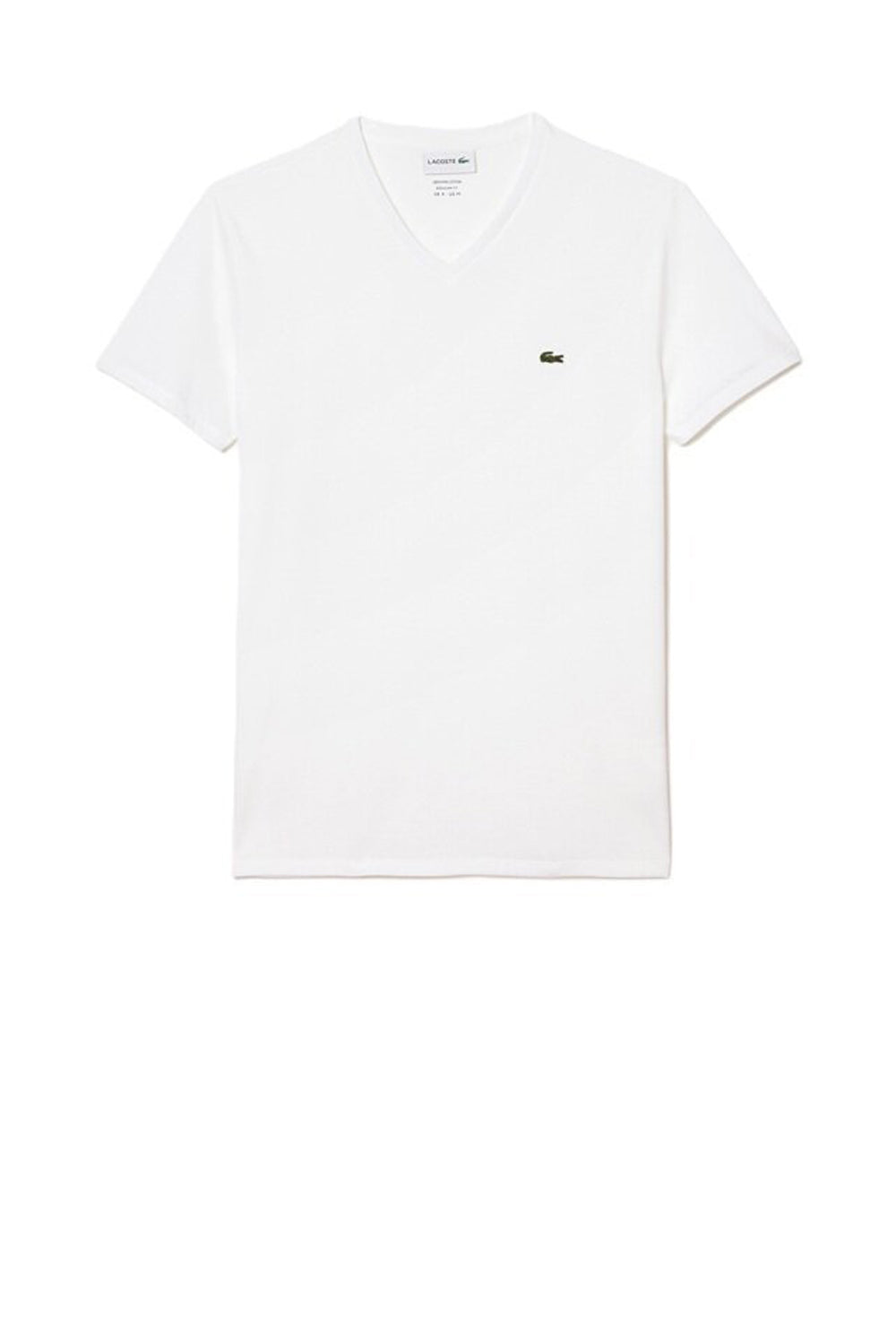  Lacoste T-shirt Cotone Pima Scollo V Uomo - 1