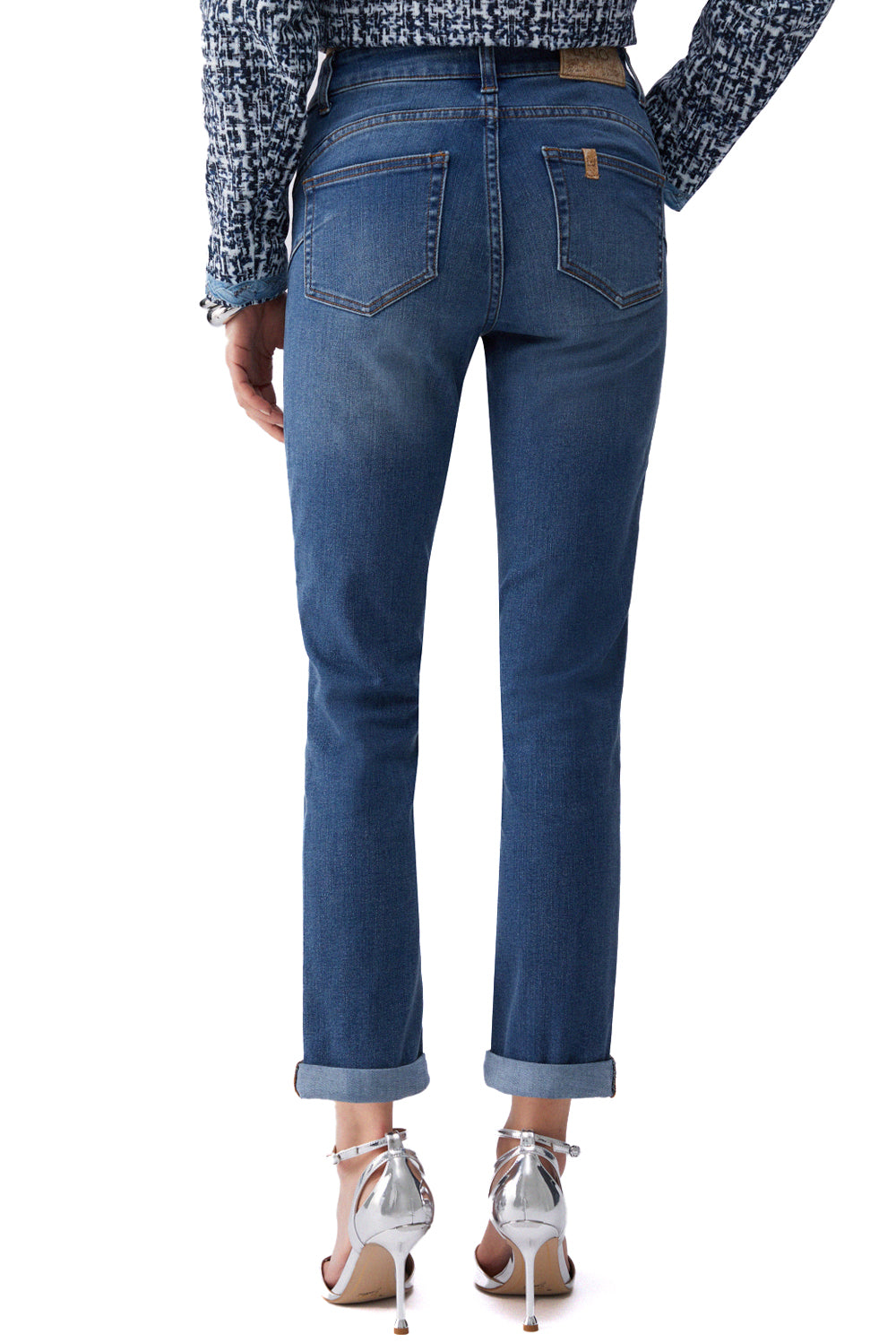  Liu Jo Jeans Skinny Con Risvolto 79012 Woman - 2
