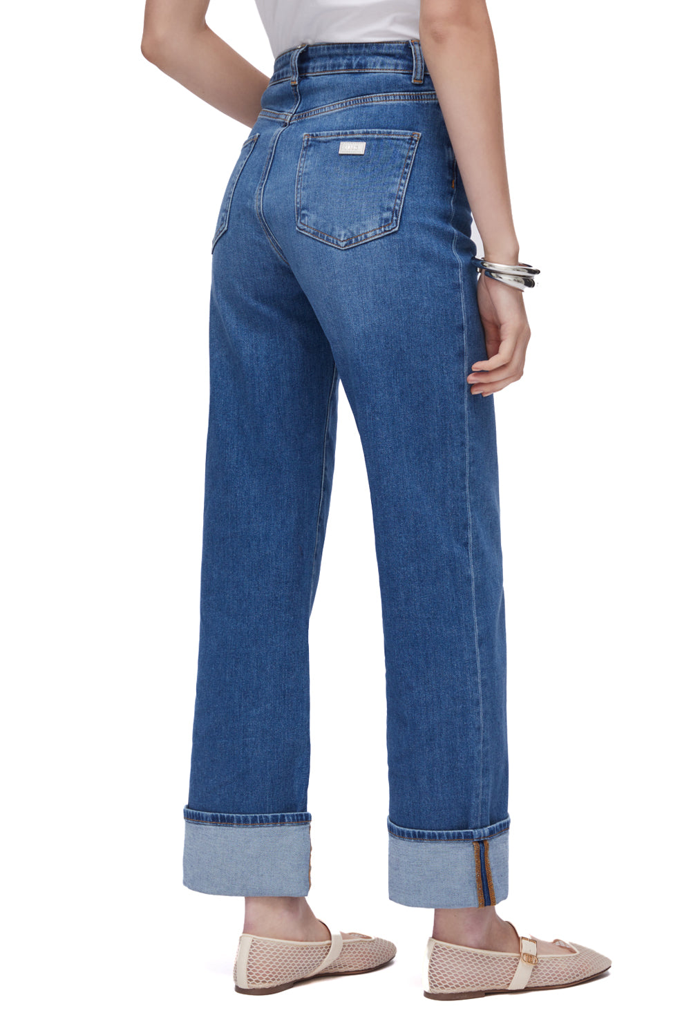  Liu Jo Jeans Straight Con Risvolto 78800 Woman - 2