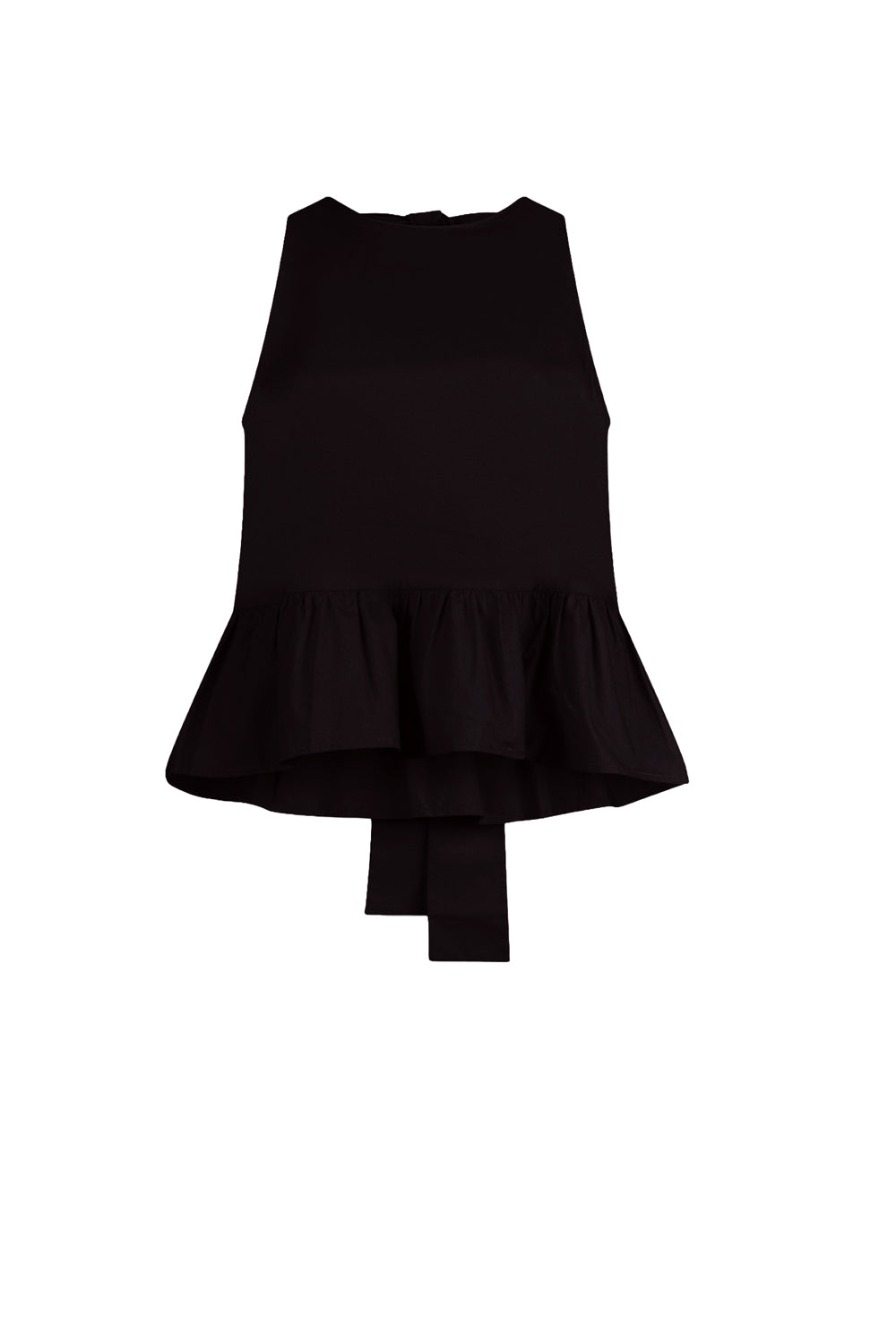  Liu Jo Top Popeline Con Fiocco Nero Woman - 1