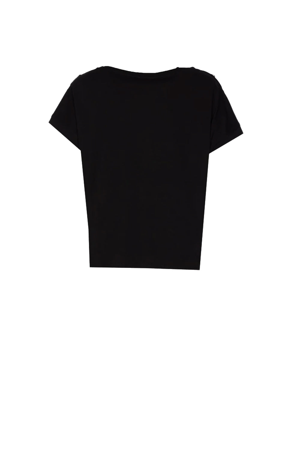  Liu Jo T-shirt Twill Stampato Nero Arabian Woman - 2