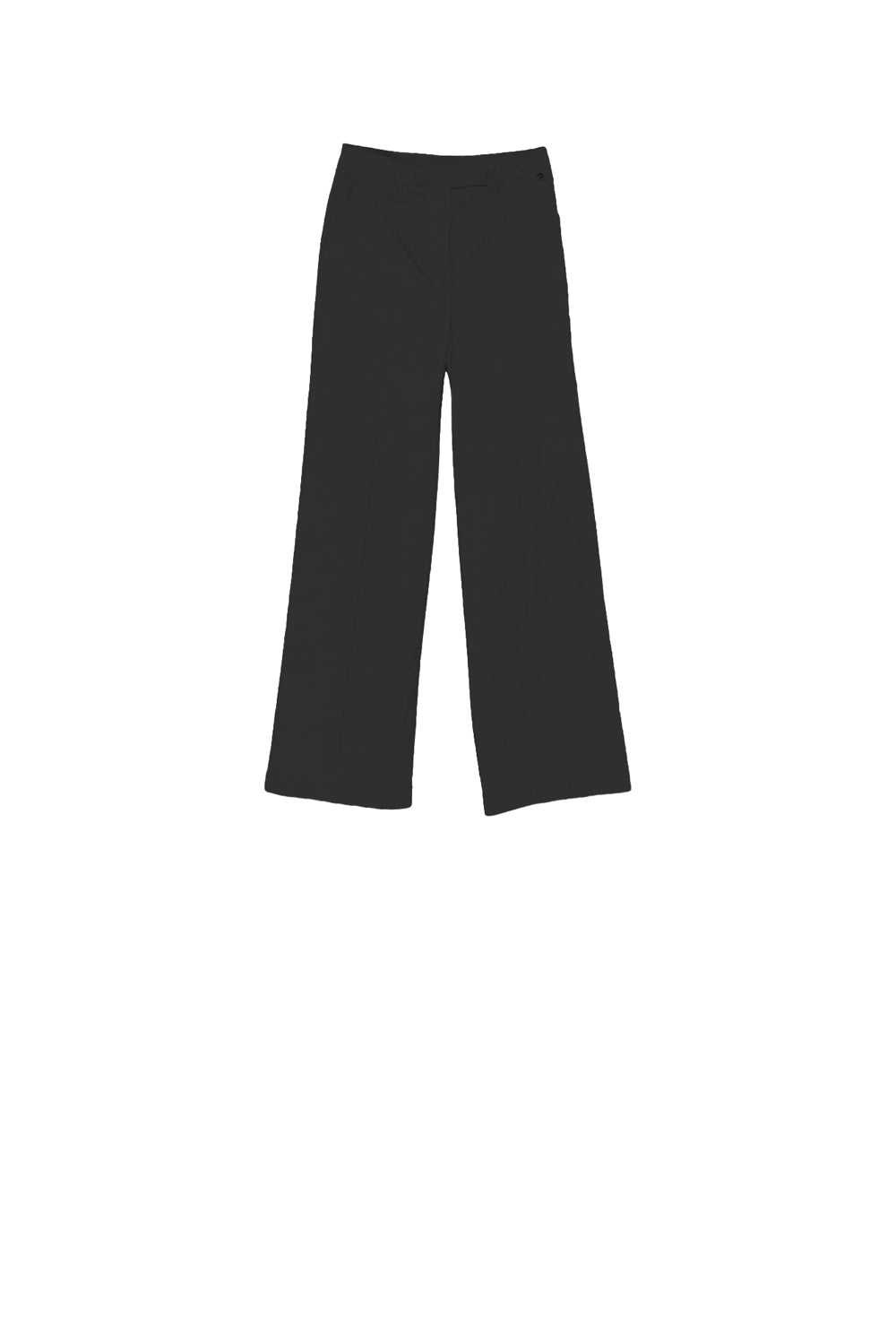  Liu Jo Pantaloni Palazzo Popeline Nero Woman - 1