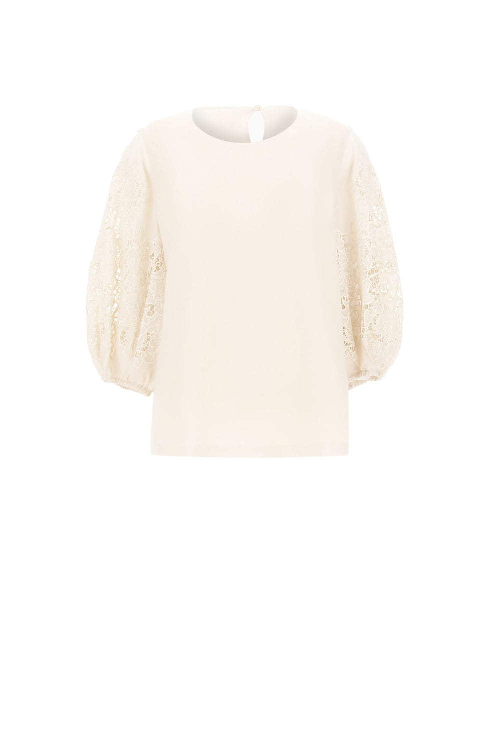 Max Mara Top Mstordine Bianco Woman - 1