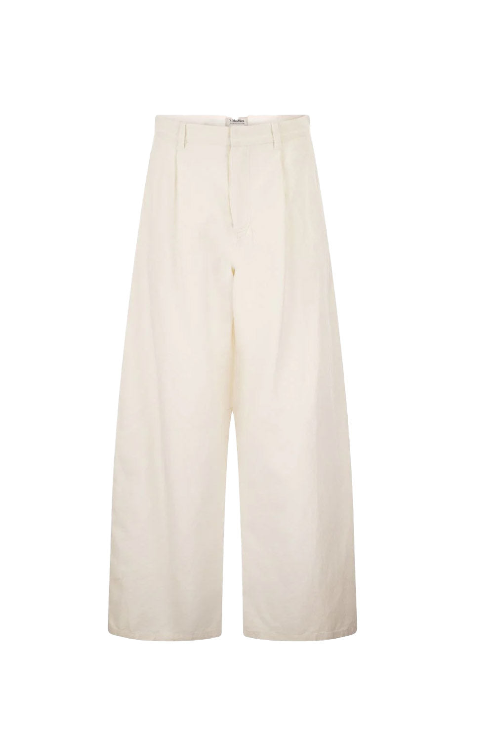  Max Mara Pantalone Smmaloa Bianco Woman - 1
