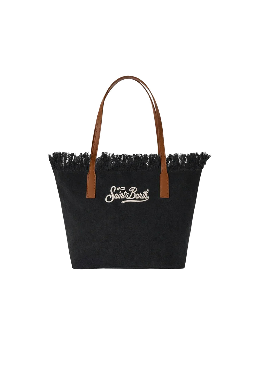  Mc2 Saint Barth Bag City Large Fringe Canvas 00 Woman - 1