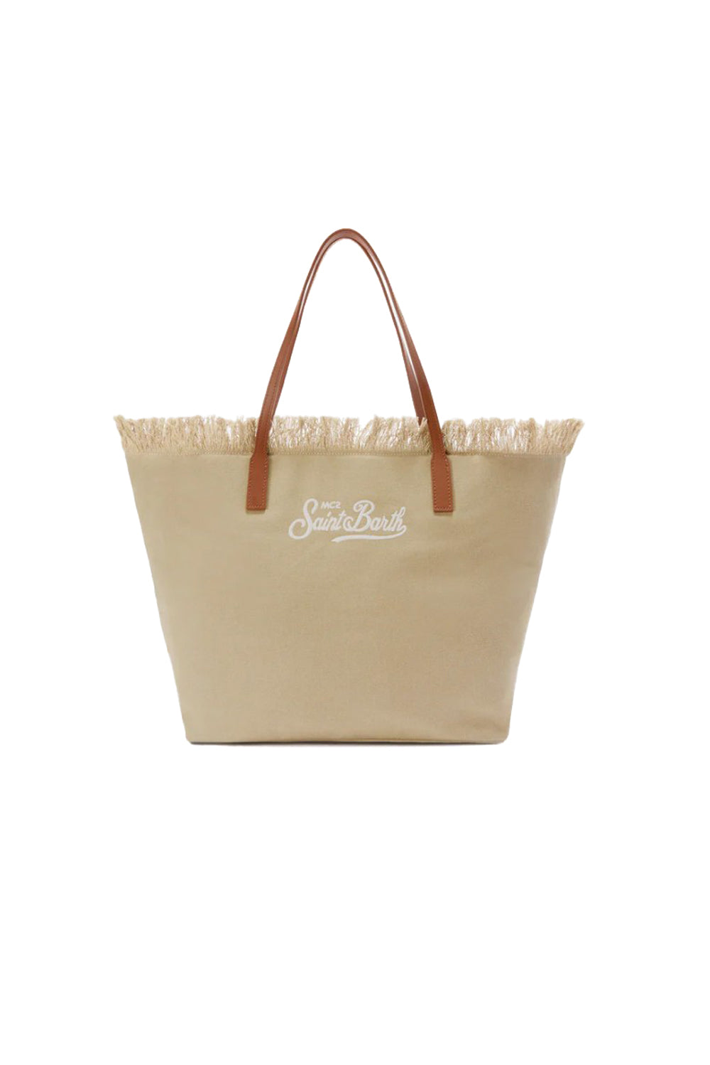  Mc2 Saint Barth Bag City Large Fringe Canvas 11 Emb Woman - 1
