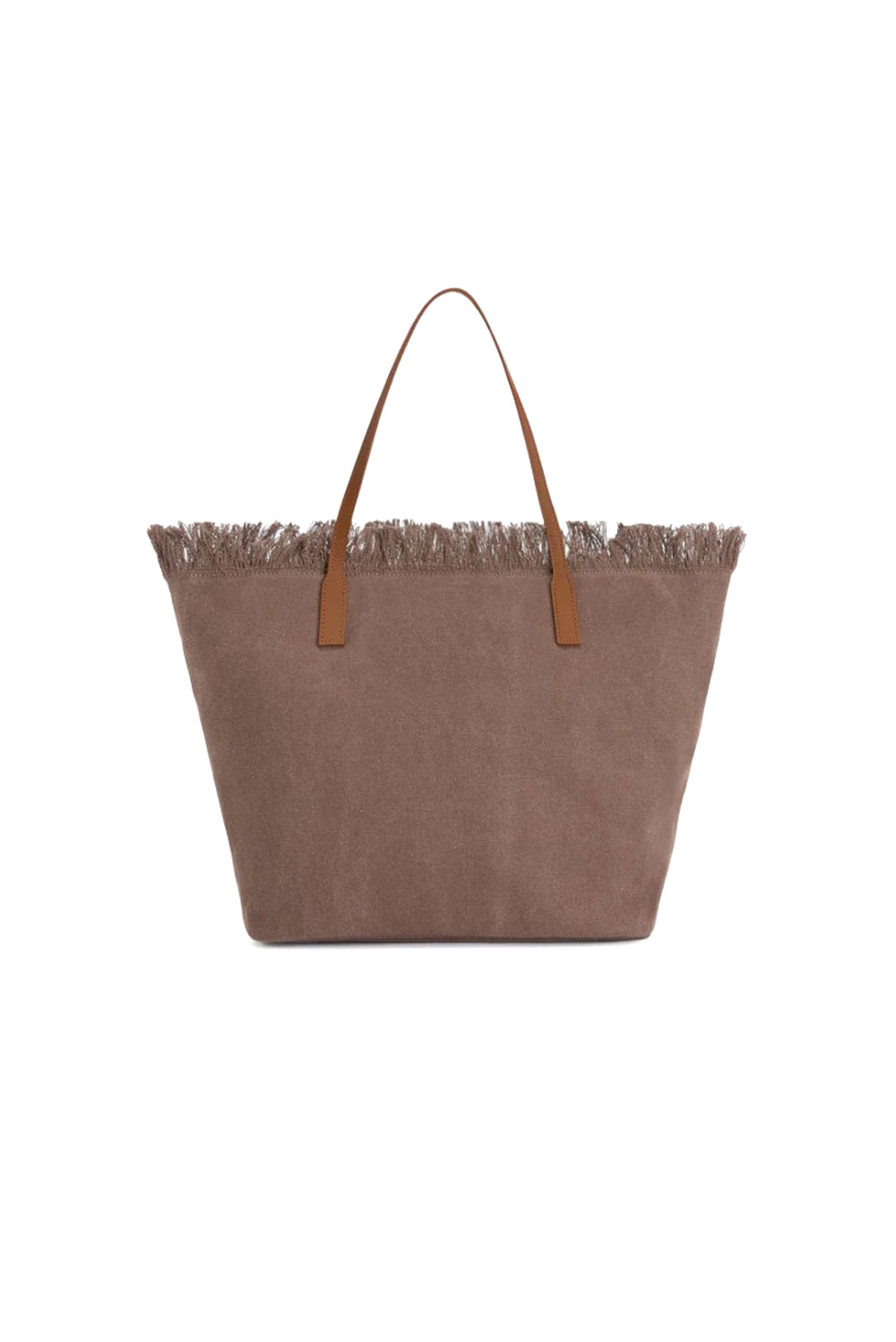  Mc2 Saint Barth Bag City Large Fringe Canvas 18 Woman - 2