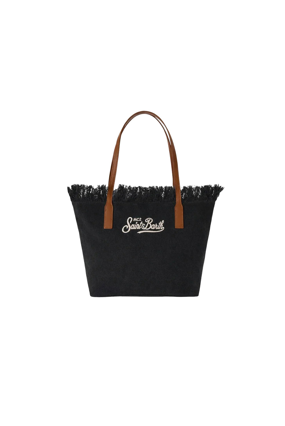  Mc2 Saint Barth Bag City Medium Fringe Canvas 00 Woman - 1