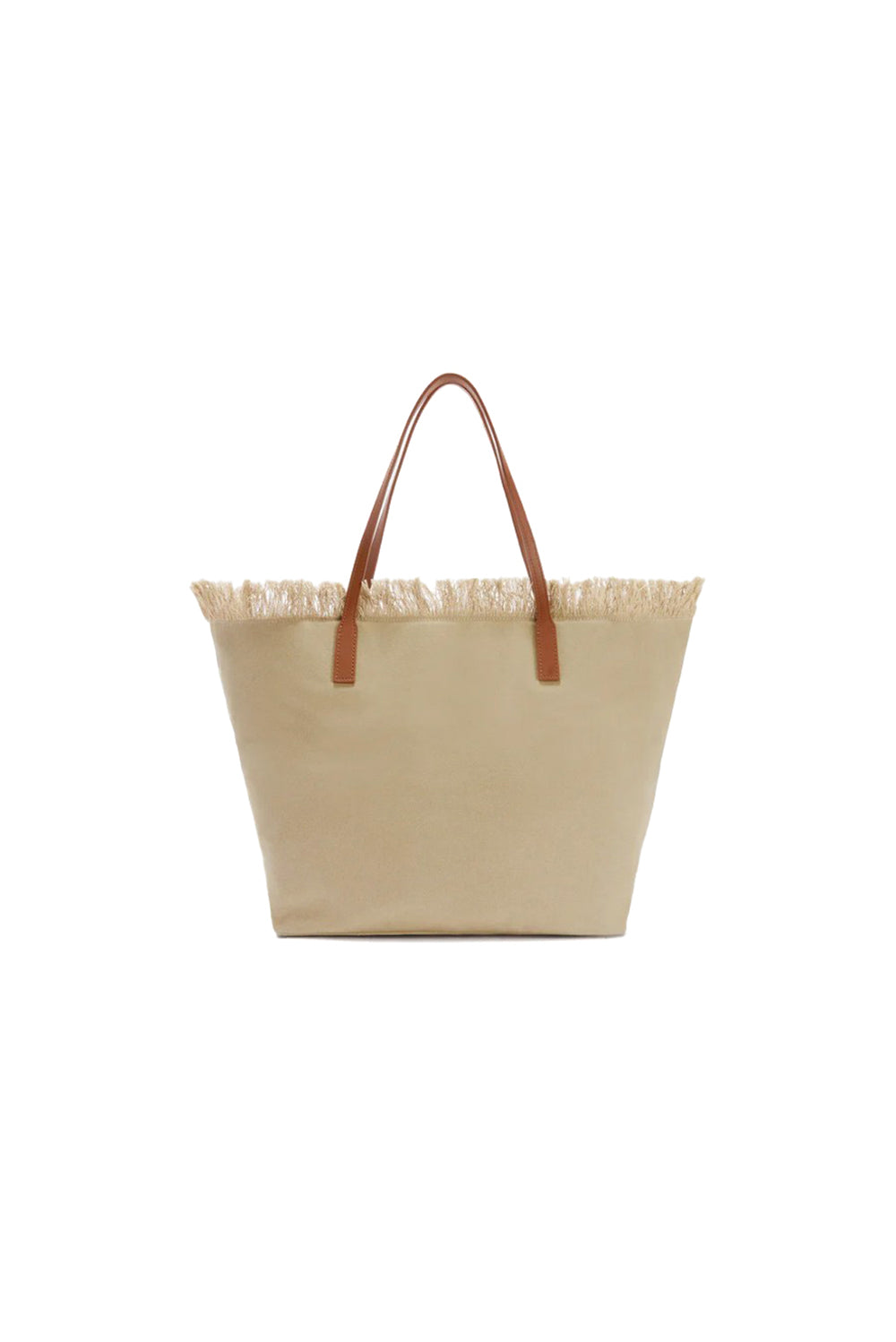  Mc2 Saint Barth Bag City Medium Fringe Canvas 11 Emb Woman - 2