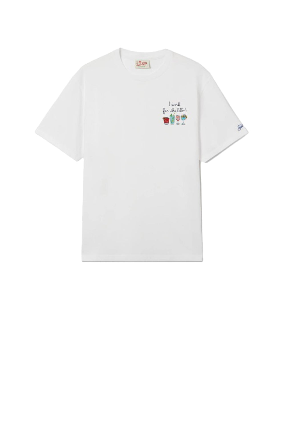  Mc2 Saint Barth T-shirt Big Four 01n Uomo - 1