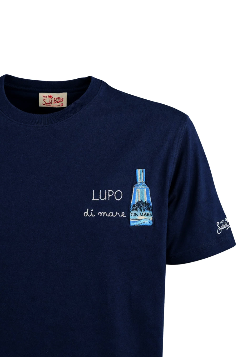  Mc2 Saint Barth T-shirt Gin Mare Lupo 61 Uomo - 2