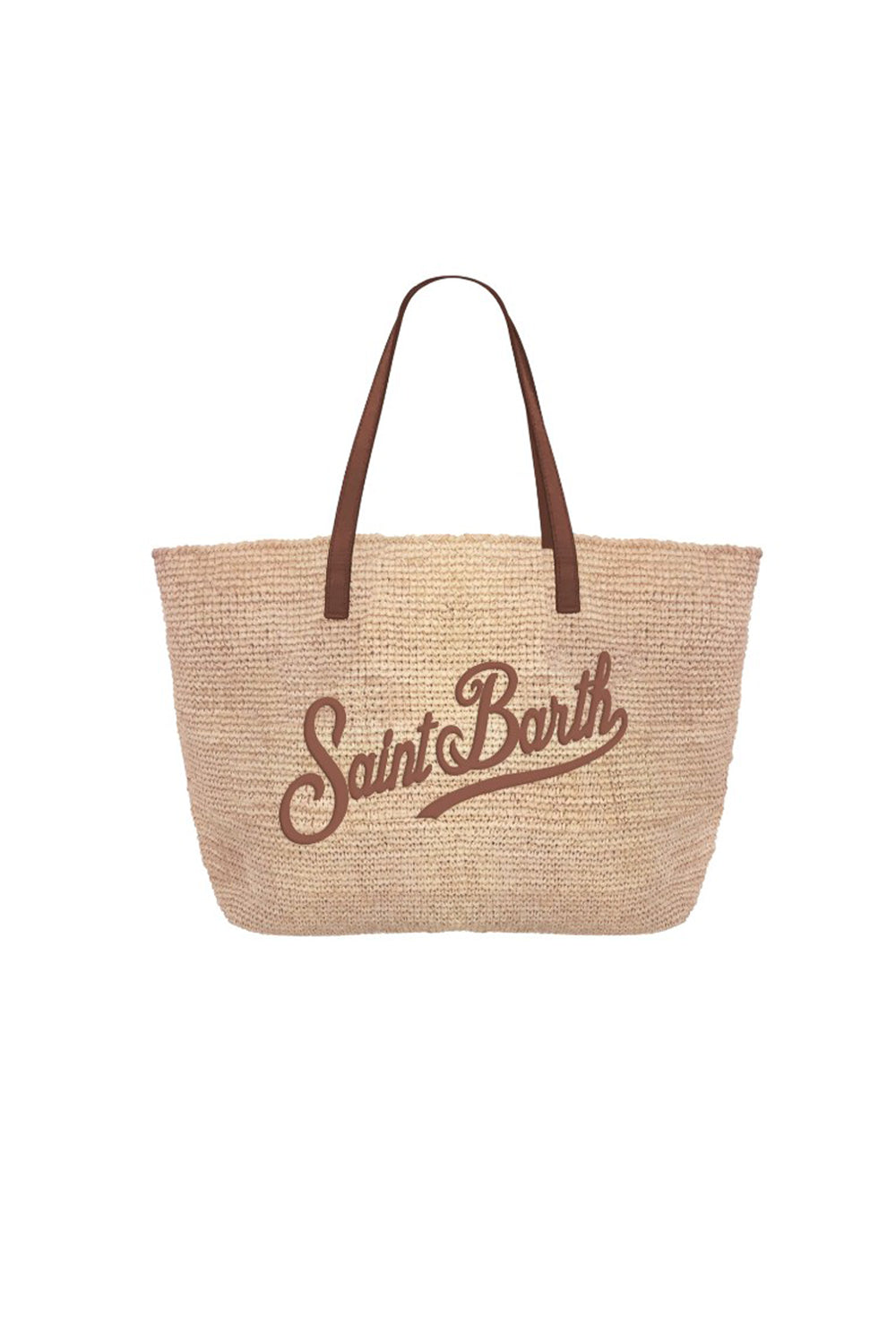  Mc2 Saint Barth Borsa City In Raffia 1118 Leather Woman - 1