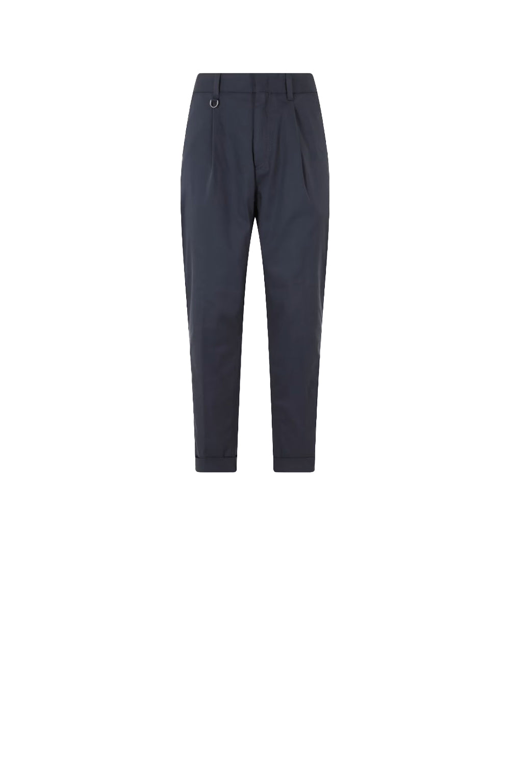  Paolo Pecora Pantalone Chino Loose Fit Blue Uomo - 1
