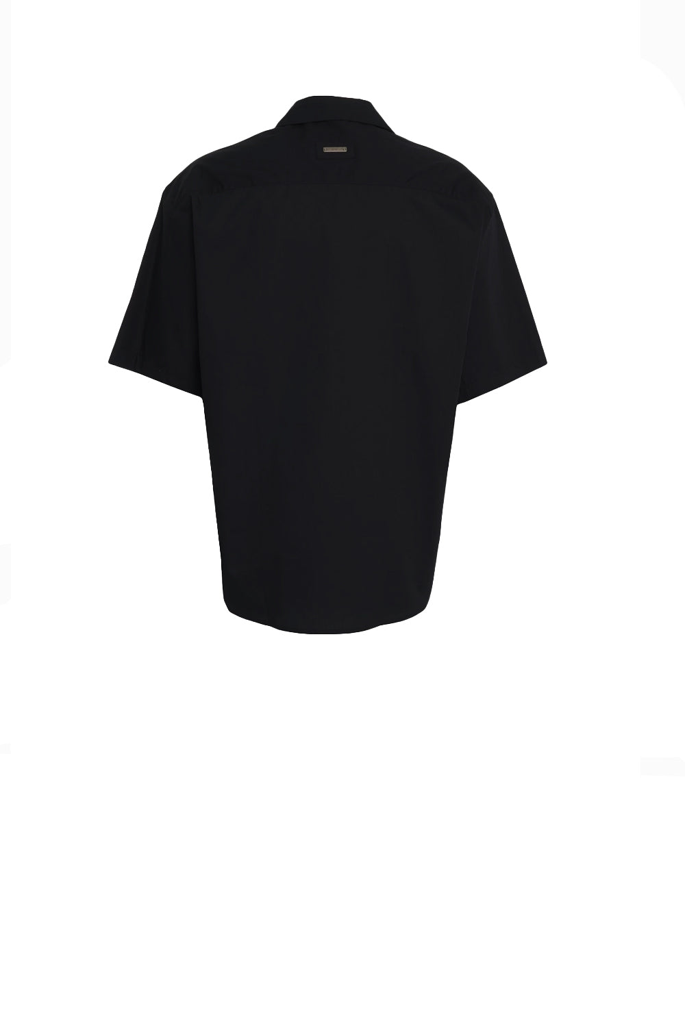  Paolo Pecora Camicia Boxy Fit Black Uomo - 2