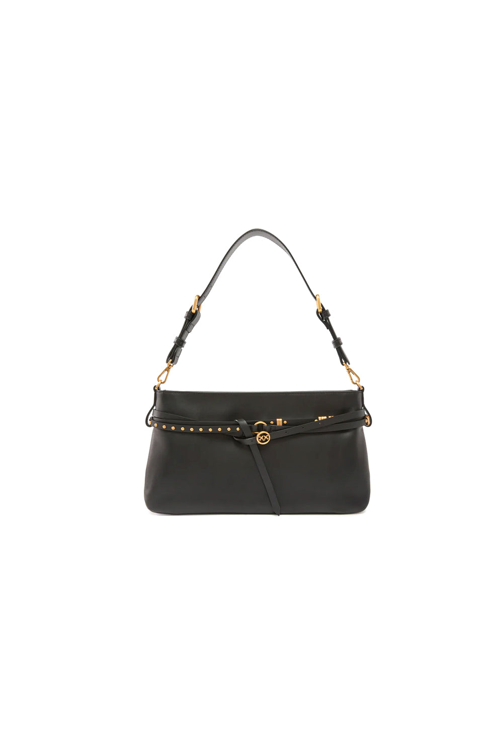  Pinko Belt Bag Classic Nero Oro Woman - 1