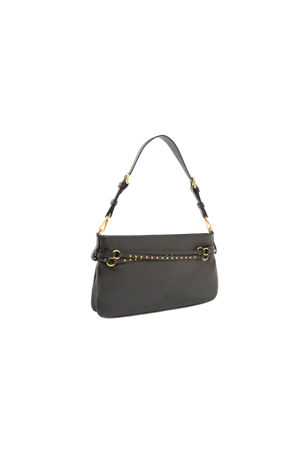  Pinko Belt Bag Classic Nero Oro Woman - 2