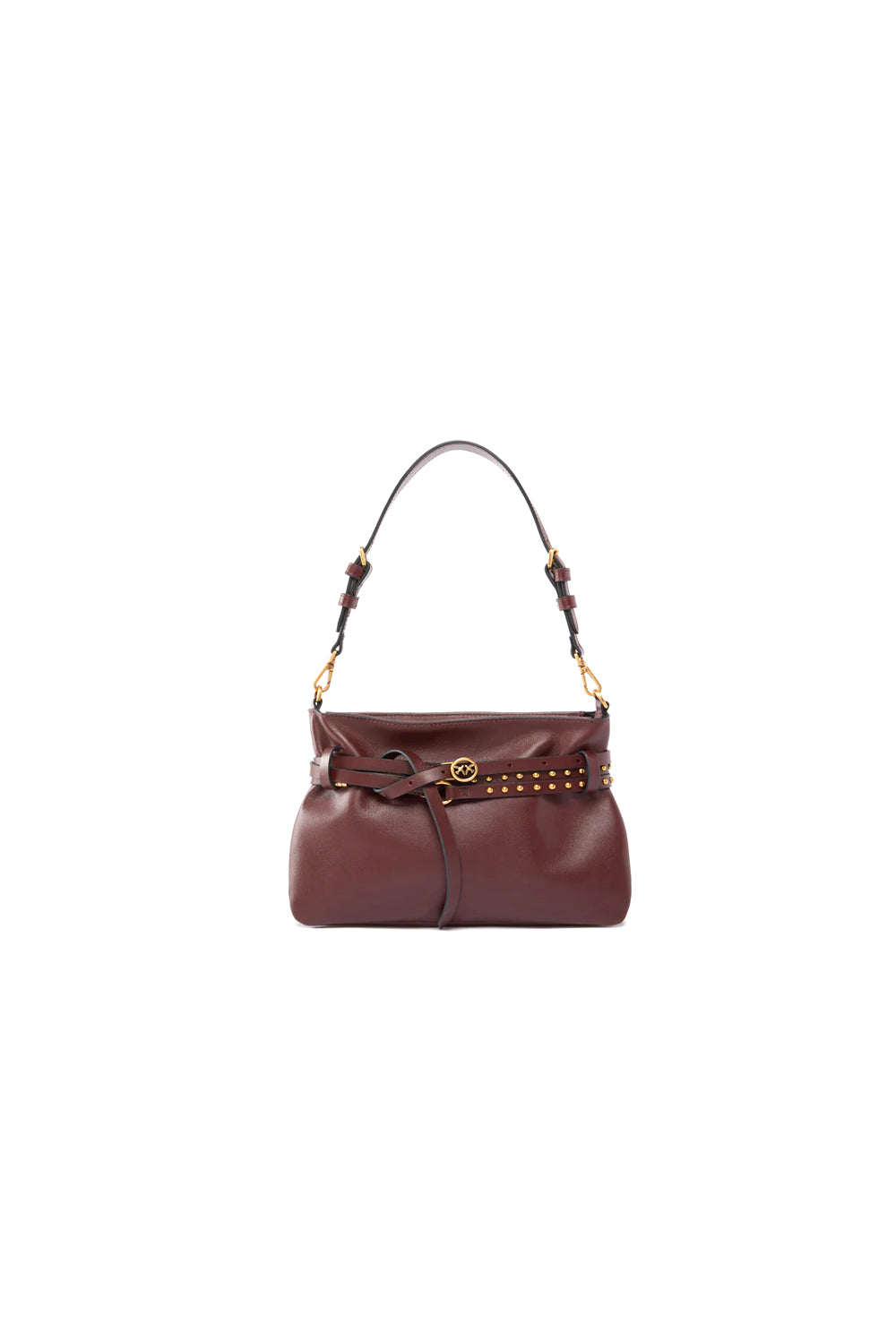  Pinko Belt Bag Mini Burgundy Woman - 1