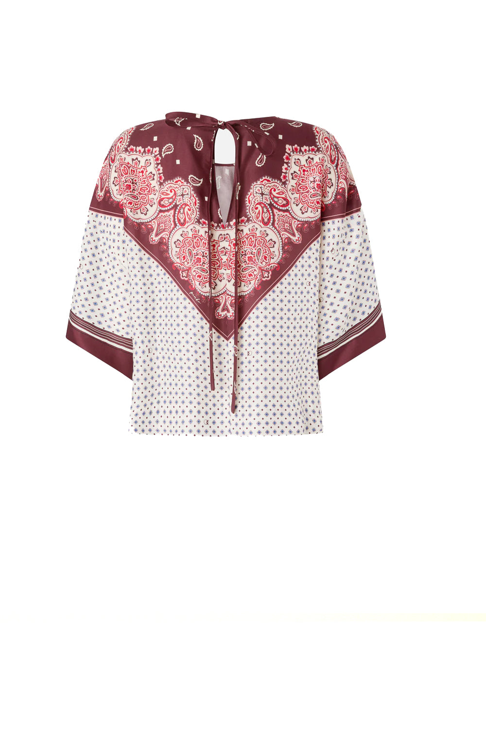  Pinko Blusa Betsy Bordeaux Woman - 2