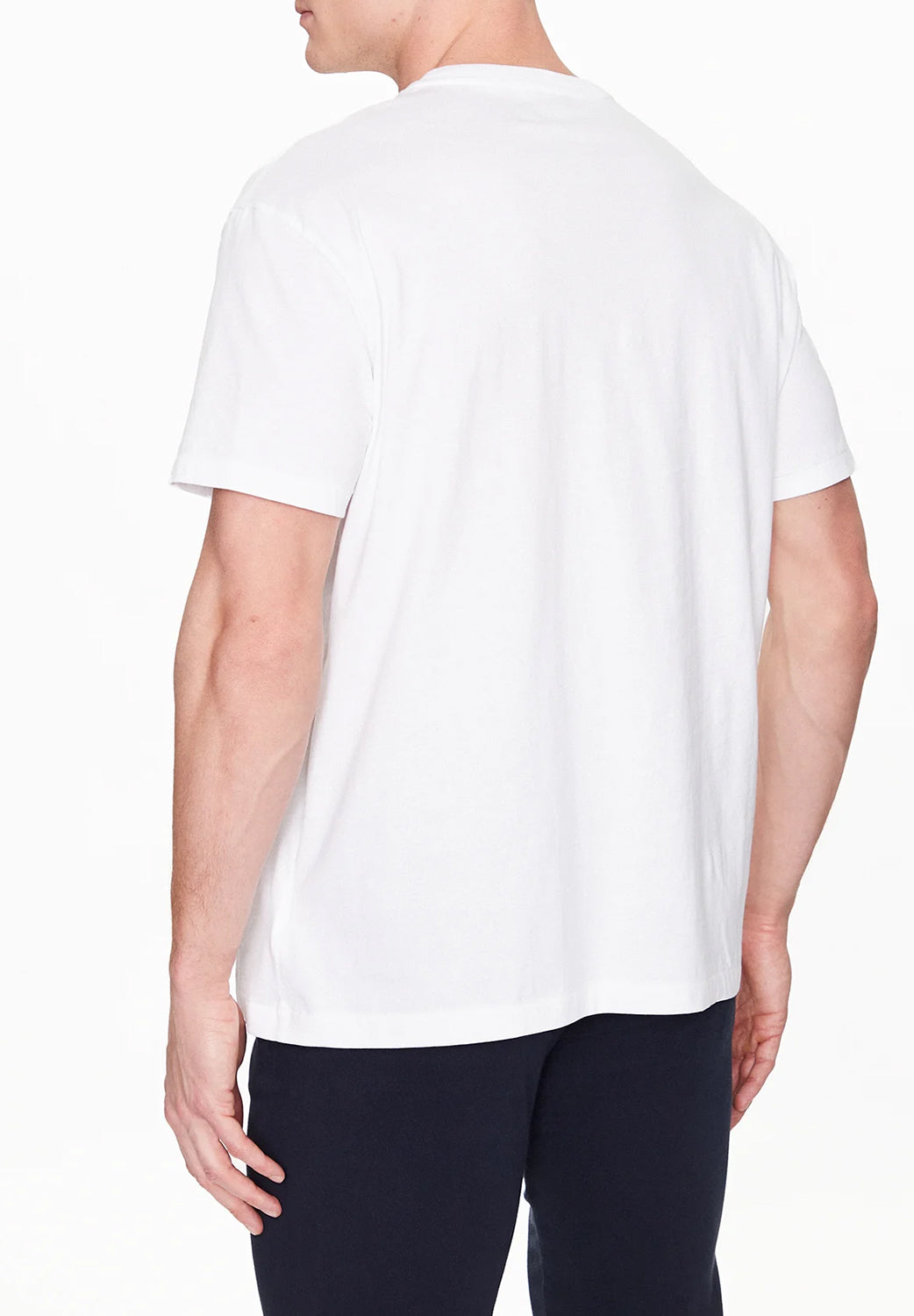  Ralph Lauren T-shirt Logo White Uomo - 3