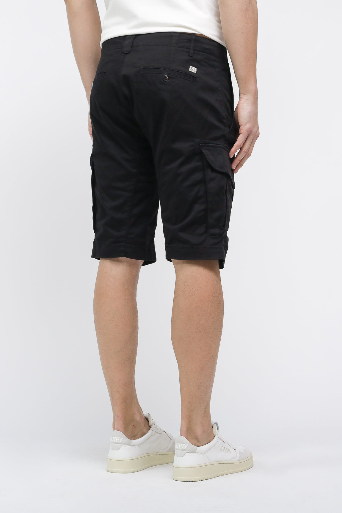  Cp Company Cargo Shorts Navy Uomo - 4