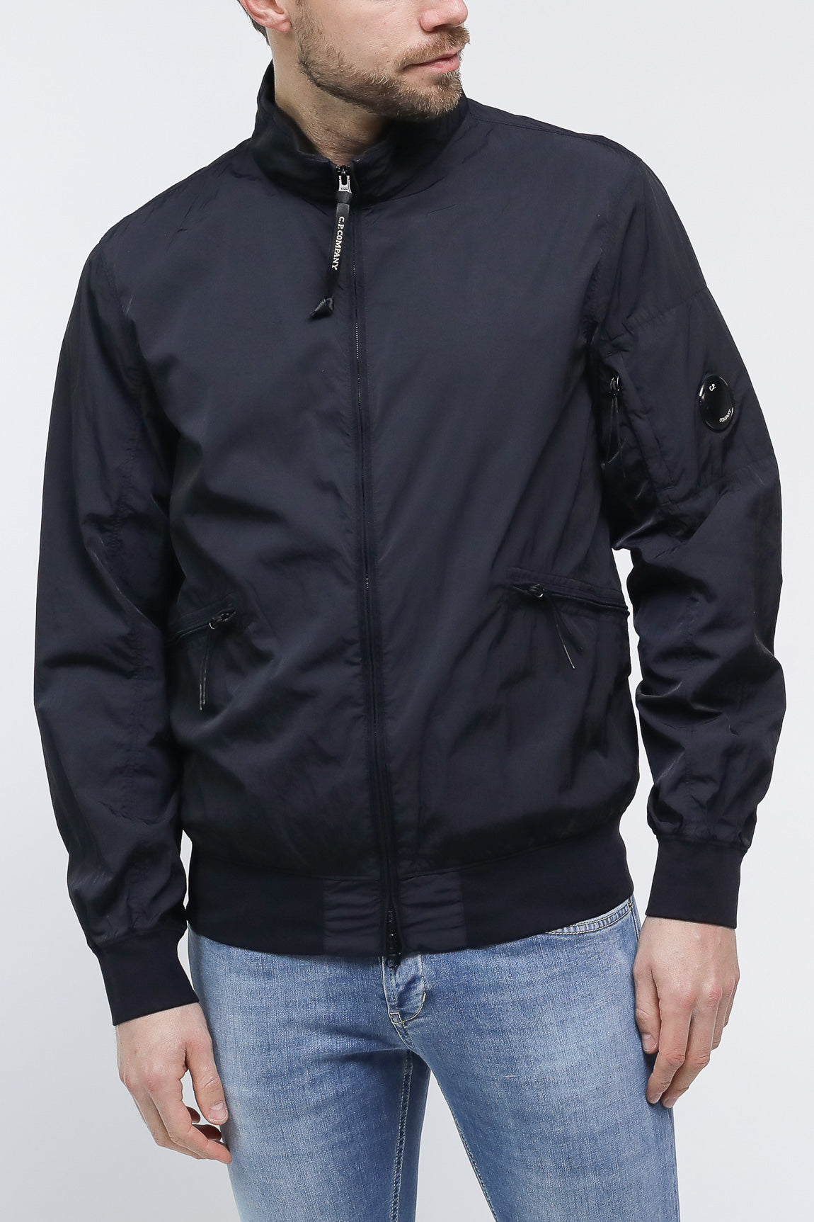  Cp Company Chrome-r Stand Jacket Navy Uomo - 2