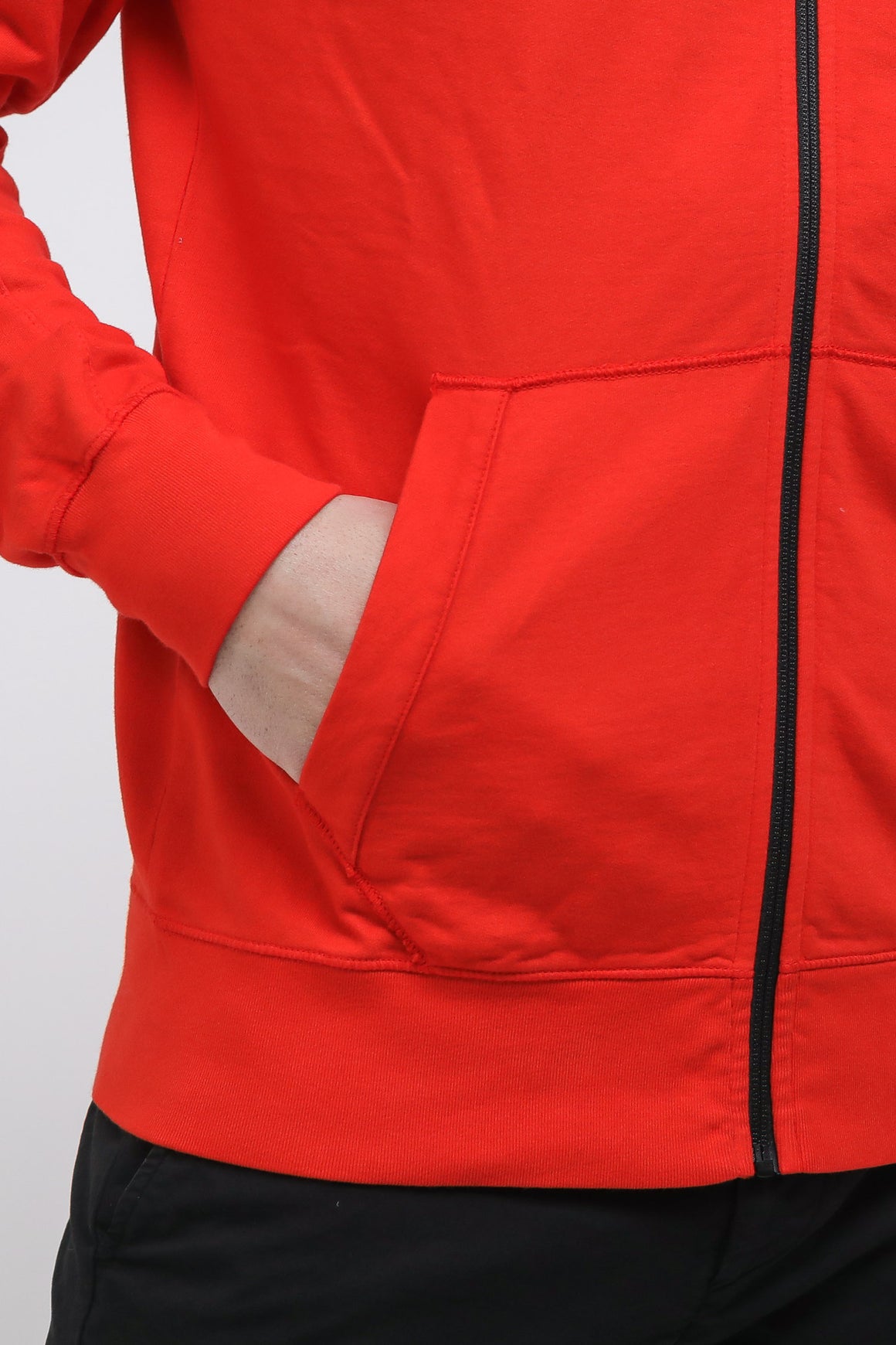  Cp Company Light Fleecehoodie Red Uomo - 7