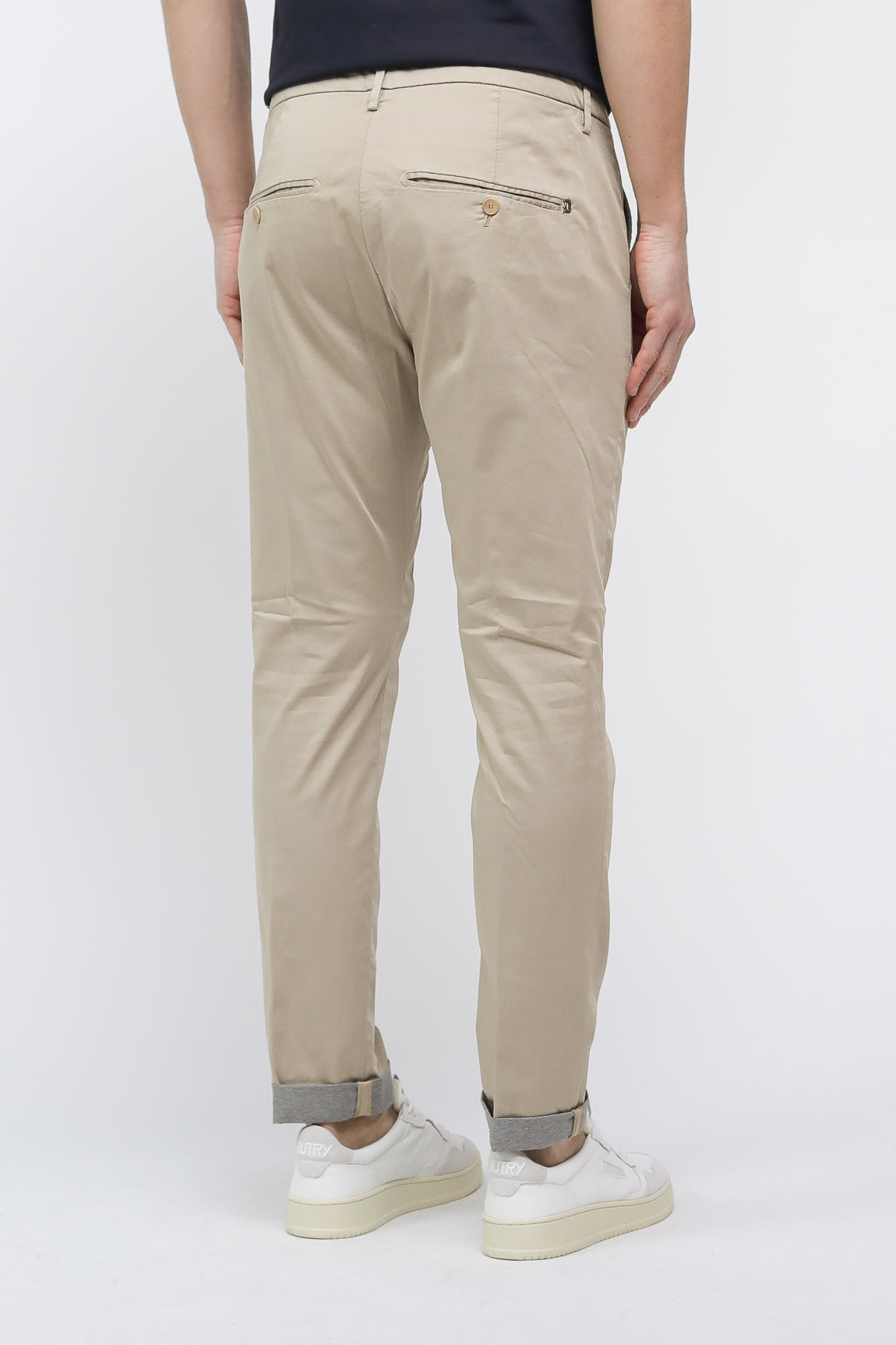  Dondup Gaubert Trousers Sabbia Uomo - 4