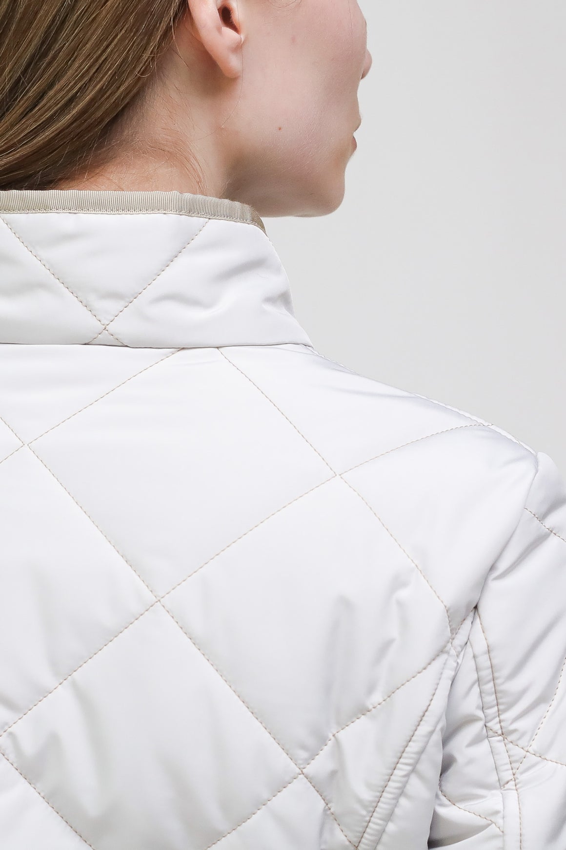  Fay Field Jacket Quilted Off White Woman - 7