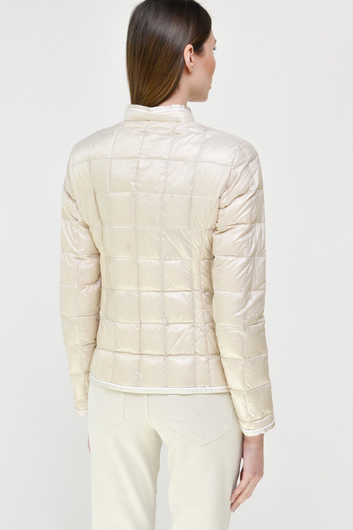  Fay Ultra Light Down Jacket Off White Woman - 5