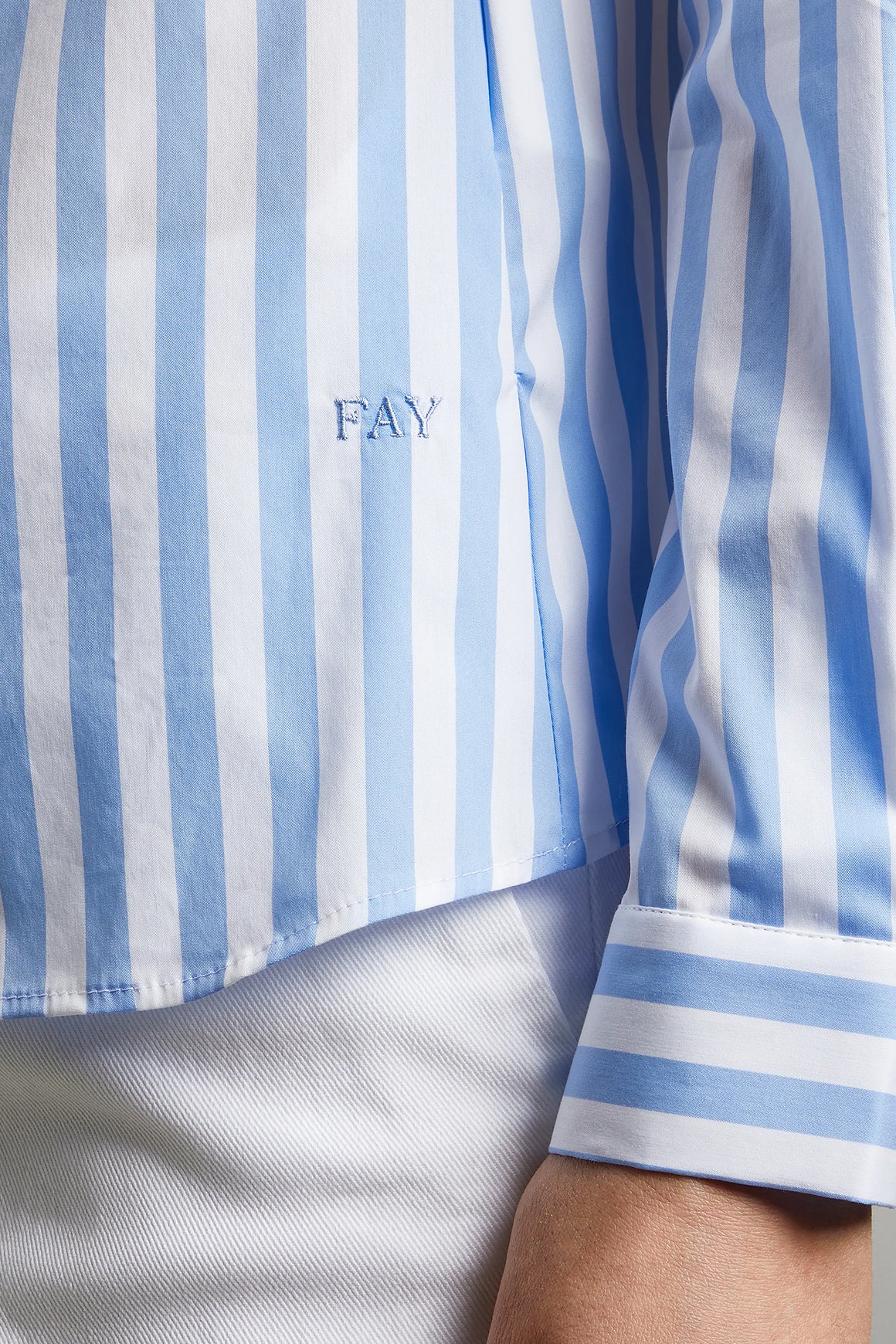  Fay Striped Shirt U003 Woman - 3