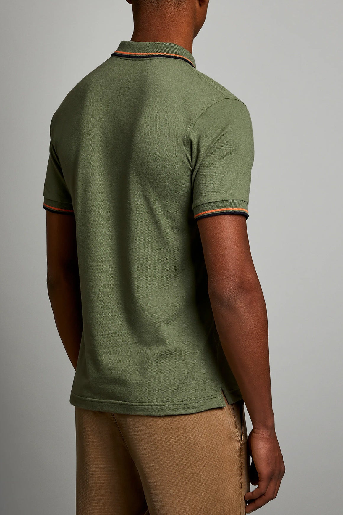  Fay Polo Pique' Militare Uomo - 2