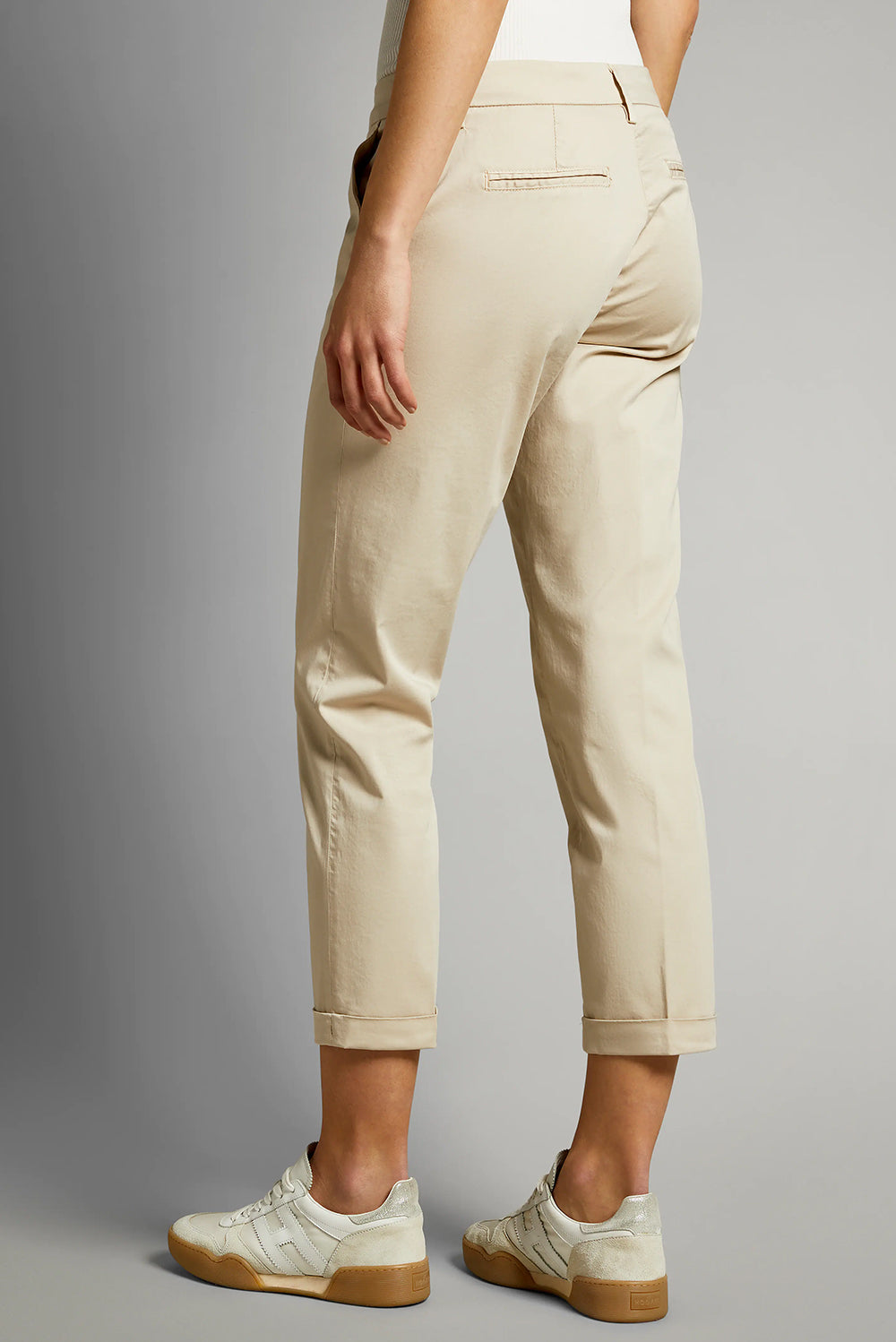  Fay Women's Chino Trousers Sabbia Woman - 2