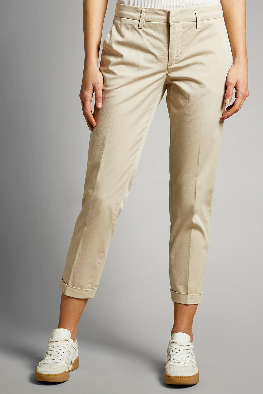  Fay Women's Chino Trousers Sabbia Woman - 1