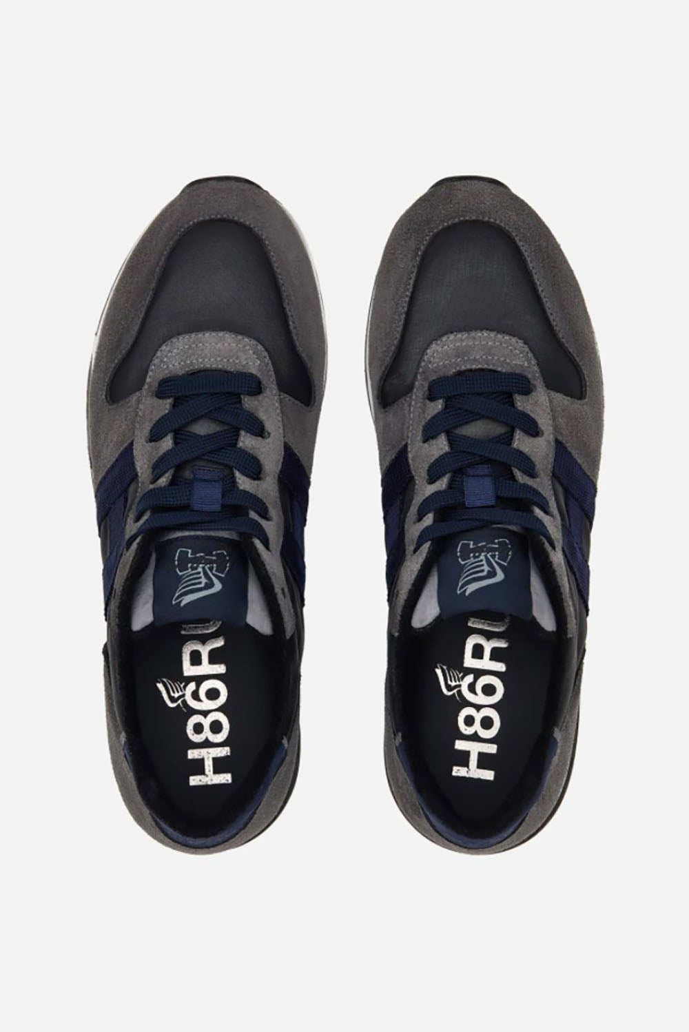  Hogan Sneaker H383 Antracite Uomo - 4