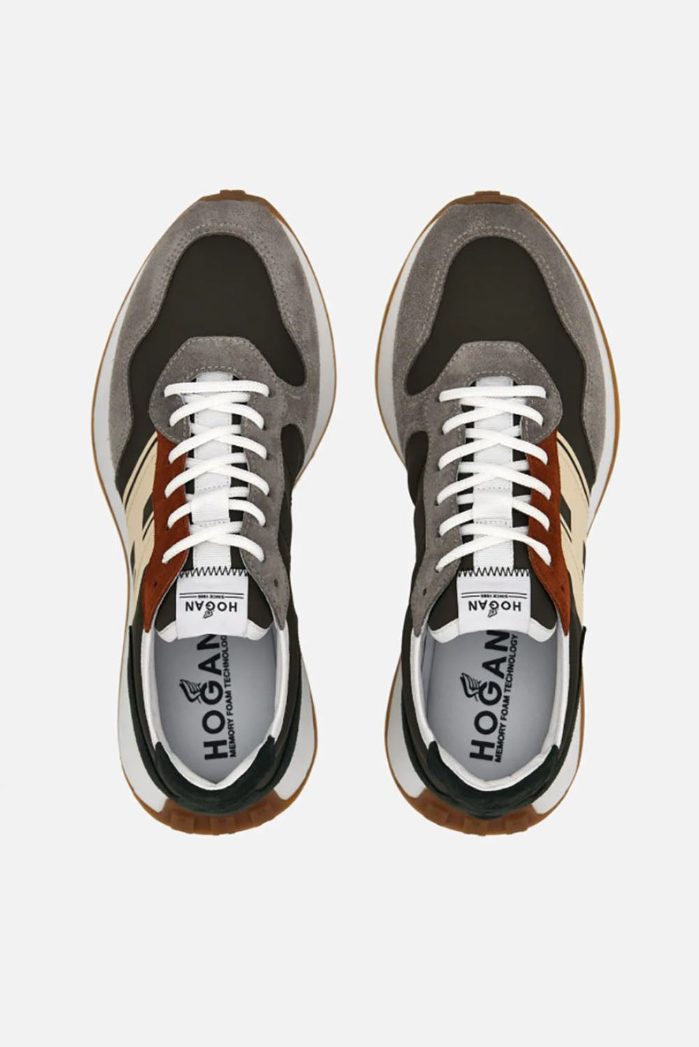  Hogan H601 Laced Grigio Uomo - 4