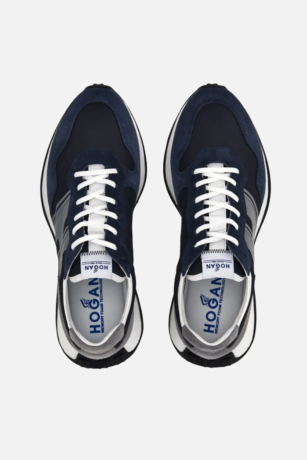  Hogan H601 Laced Navy Uomo - 4