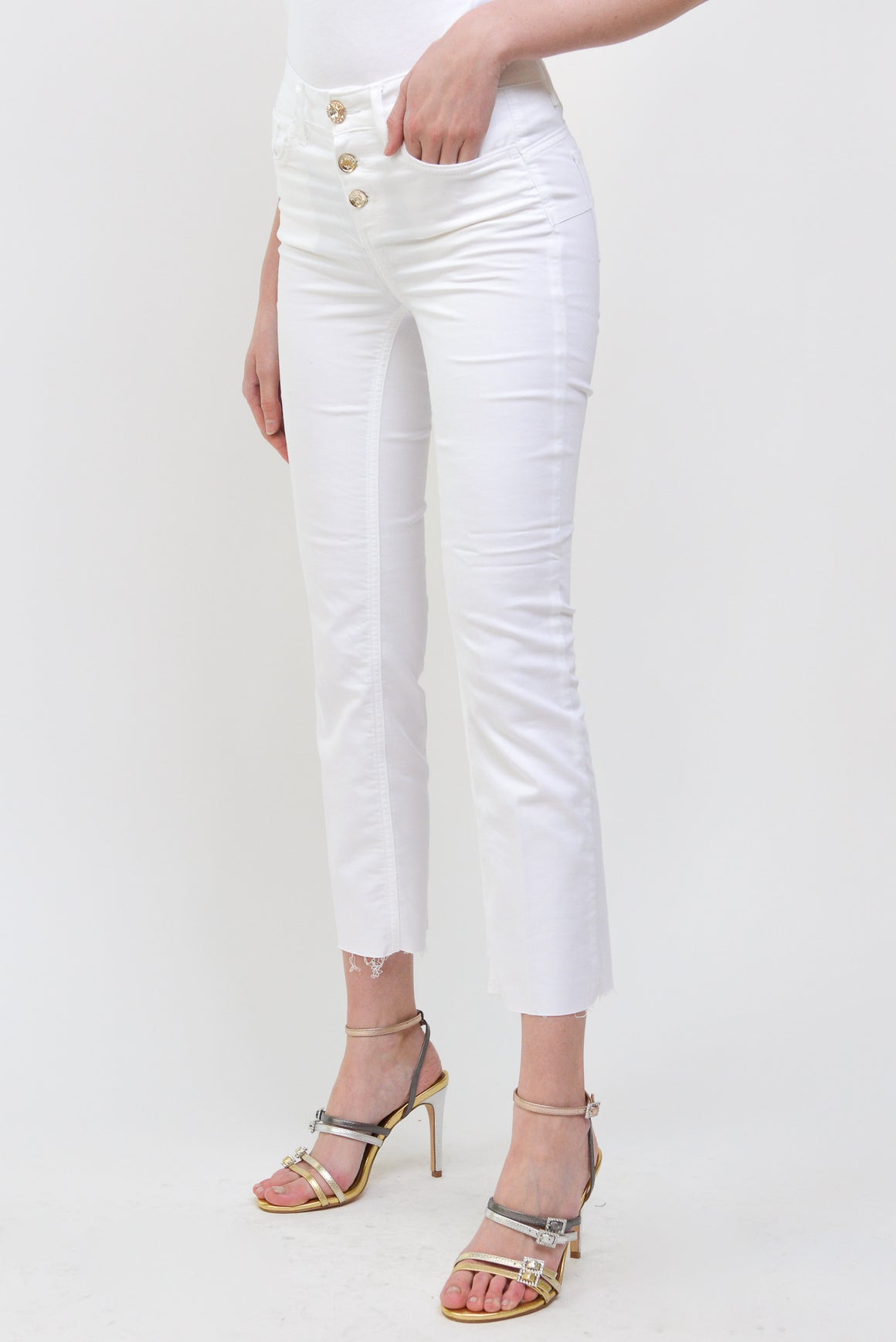  Liu Jo Jeans Bootcut White Woman - 3