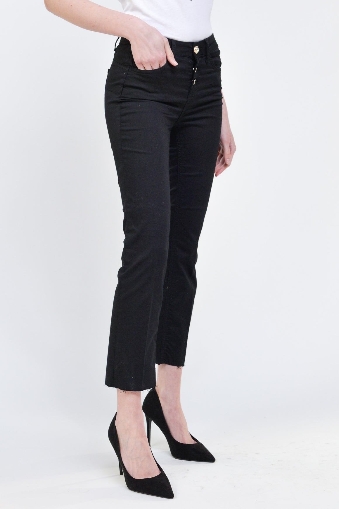  Liu Jo Bootcut Jeans Nero Woman - 2